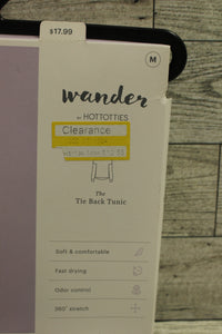 Wander Hotties Midweight Tie Back Tunic - Heather Grey - Medium - Used