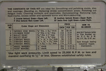 Load image into Gallery viewer, Vintage Cratex 777 Flexible Rubberized Abrasive Finisher Kit - Used
