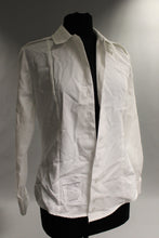 Load image into Gallery viewer, US Army Woman's White Long Sleeve Tuck In Dress Shirt - Size: 12R - Used
