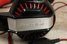 Load image into Gallery viewer, Beexcellent 3.5mm Wired Gaming Headsets -Red -Used