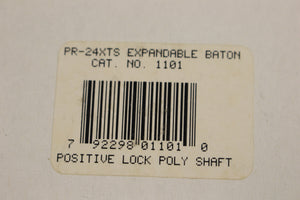 Monadnock Pr-24 Expandable Friction Lock Baton - Positive Lock Poly Shaft - New