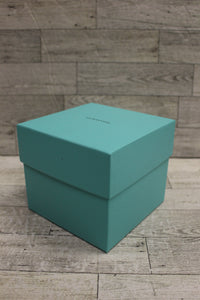 Tiffany & Co Lead Crystal Elsa Peretti Thumbprint Juice Glass with Original Box