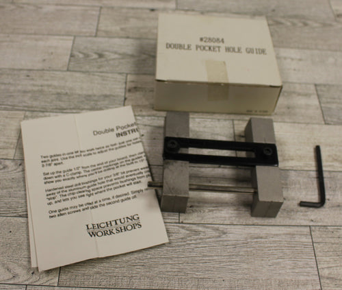 Leichtung Work Shops Double Pocket Hole Guide - 28084 - New