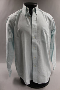 Windsor Men's Long Sleeve Shirt - Size: 16 - 35 - Seafoam Green - Used