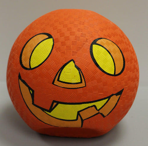 Vintage 2004 Baden Rubber 8 Inch Halloween Jack-O-Lantern Pumpkin Ball