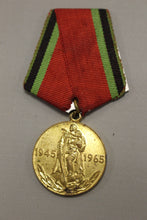 Load image into Gallery viewer, Russian Jubilee Medal - 20 Years of Victory in the Great Patriotic War - Used