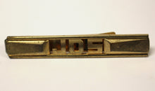 Load image into Gallery viewer, Initials JDS Tie Clasp - Gold Tone - Used