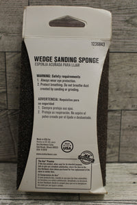 ACE Wedge Sanding Sponge - Course Grit - 3" x 5" x 1" - NEW