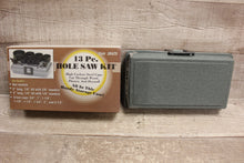 Load image into Gallery viewer, Harbor Freight 13-Piece Hole Saw Kit High Carbon Steel NO. 38425 -Used
