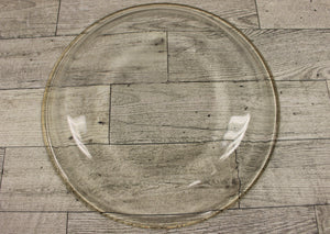 Vintage Fire King Clear Glass Pie Plate - 8" - Used