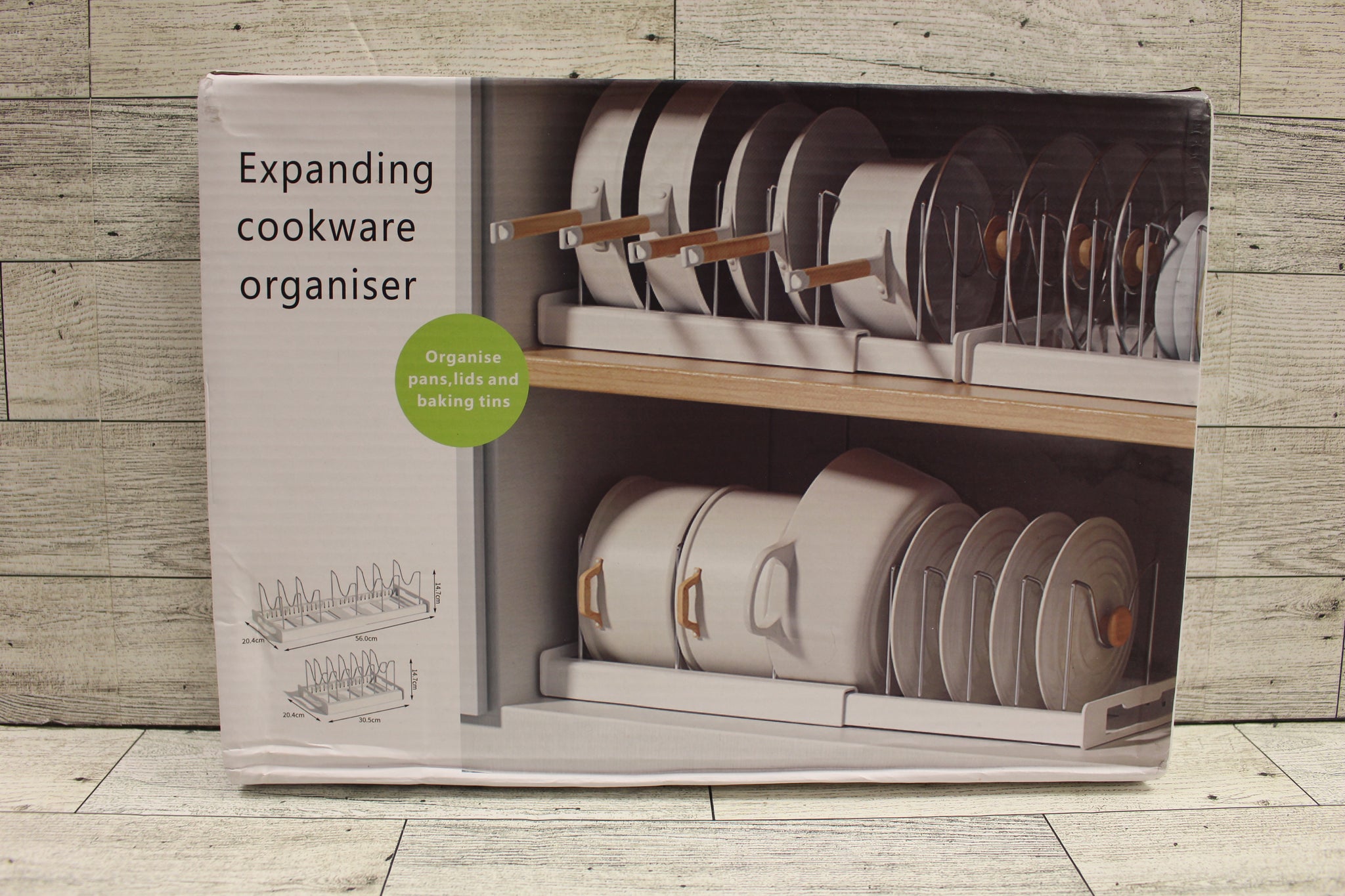 Expanding Cookware Organiser 6 Compartments New Military Steals