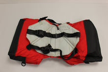 Load image into Gallery viewer, Wenaha Explorer II Black Red Canvas Dog Backpack - Vintage 1980's - Used