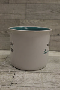 Coffee Is My Love Language Coffee Mug Cup -Used