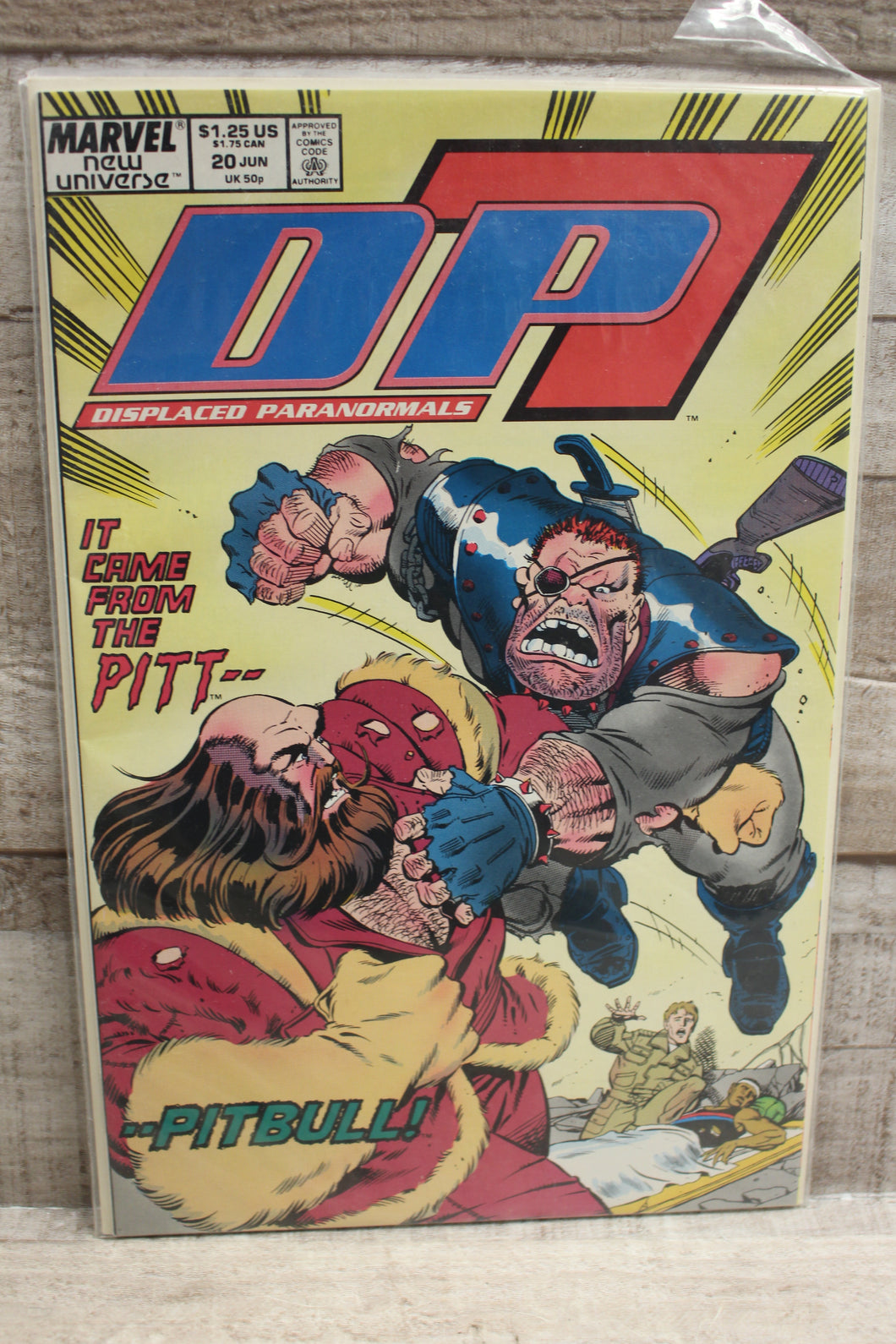 Marvel New Universe D.P.7 #20 (06/1988) Comic Book -Used