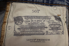 Load image into Gallery viewer, Levi Men's 501 Premium Blue Jeans - 28 x 30 - Used