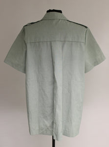 US Army CaliFashions Women's Maternity Short Sleeve Green Shirt - X-Large - Used