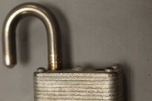 Load image into Gallery viewer, Vintage Set of 2 Milwaukee Made Master Lock Padlocks with Key - Used