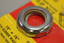 Load image into Gallery viewer, Mapsco Chrome Plated 1-1/2" Slip Nut with Washer - New
