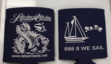 Load image into Gallery viewer, Latitudes &amp; Attitudes Cup Koozie - Set of 2 - New