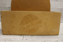 Load image into Gallery viewer, Blue Moon Wooden Crate - 9" x 6" - Used