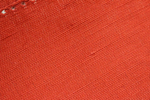 Pack of 12 Hemstitch Cloth Cocktail Napkins - 6 inch - Red - Used