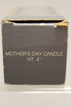 Load image into Gallery viewer, Avon 1986 Mother's Day Candle - 4" - A Mother's Gift is Love - New with Box