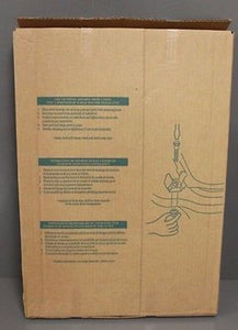 Centoco Solid Plastic Toilet Seat for Elongated Bowl - White - 1600 - New