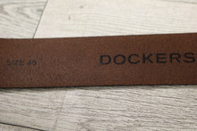 Load image into Gallery viewer, Dockers Men's Leather Brown Belt - Size: 40 - Used