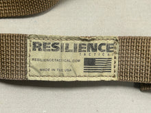Load image into Gallery viewer, Resilience Tactical Double M4 / 5.56mm Mag Pouch with Bungee Top - Coyote - Used
