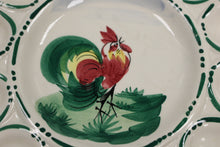 Load image into Gallery viewer, Vintage Italian Hand Painted Rooster Deviled Edd Plate - Used