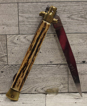 Load image into Gallery viewer, Vintage Kissing Crane KC-49 Stiletto Germany Folding Knife - Used