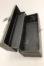 Load image into Gallery viewer, Vintage Metal Dome Utility Toolbox - 18" x 9" x 7" - Used