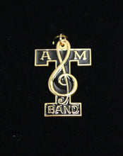 Load image into Gallery viewer, Texas A&amp;M Fightin' Texas Aggie Band Treble Clef Pendant - 1/10 10K Gold Filled