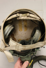 Load image into Gallery viewer, Vintage 1979 USAF Pilots Flight Helmet with Oxygen Mask &amp; Visor - Used