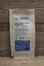Load image into Gallery viewer, Select Skin Closure Strips Reinforced - 1/4&quot; x 3&quot; - 4827 - New