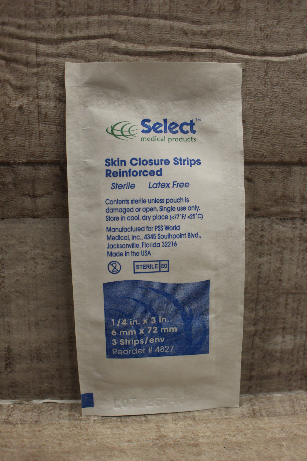 Select Skin Closure Strips Reinforced - 1/4