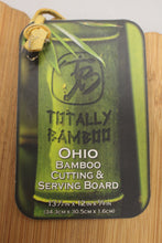 Load image into Gallery viewer, Totally Bamboo Ohio Shaped Cutting Board - New