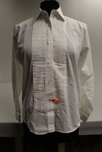 Load image into Gallery viewer, Women's Neil Allyn Mess Dress Shirt - Size: 4 - Tuxedo Shirt - Pintuck - Used