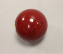 Load image into Gallery viewer, Vintage Number 7 Burgandy Striped Replacement Pool Ball - Used