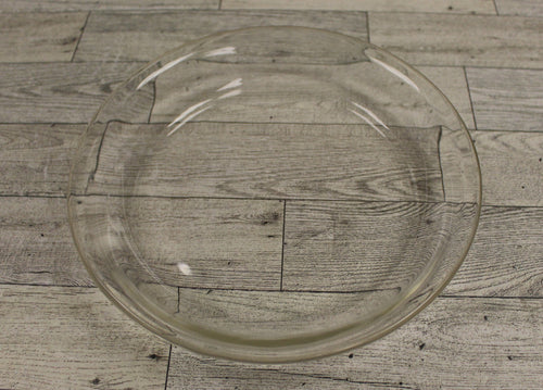 Vintage Fire King Clear Glass Pie Plate - 8
