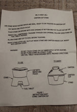 Load image into Gallery viewer, Military Issued USGI Canteen Cup Stand Stove Heater - New