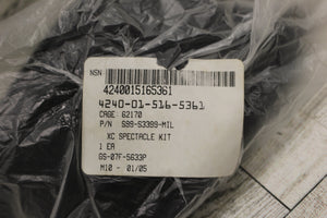 Uvex XC Dura-streme Safety Glasses Spectacle Kit - 4240-01-516-5361 - New