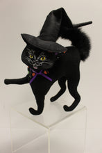 Load image into Gallery viewer, Annalee Halloween 12" Scaredy Cat - 2014 - Used