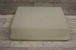 Tupperware Fresh N Fancy Rectangle Sheet Cake Carrier - #622 - used