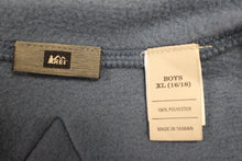 Load image into Gallery viewer, REI Boys Vest - XL - Blue with Tan Trim - Used