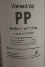 Load image into Gallery viewer, Waterdrop Pre-Sediment Replacement Filter - WD-TSPP - New