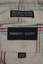 Load image into Gallery viewer, Warren Scott Men&#39;s Short Sleeve Shirt - Size: L 16-16-1/2 - Used