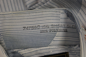 Sears Men's Golden Comfort Either Dress Shirt Size 15 1/2x35 -Used
