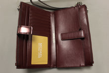 Load image into Gallery viewer, Michael Kors Women's Logo Jet Set Double Zip Wristlet Wallet - New