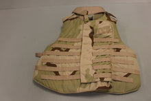 Load image into Gallery viewer, Interceptor Base Vest Body Armor Desert Vest with Soft Inserts - Large - 8470-01-491-8411 - Used -#1